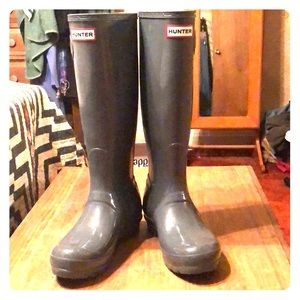 HUNTER TALL GLOSS BOOTS